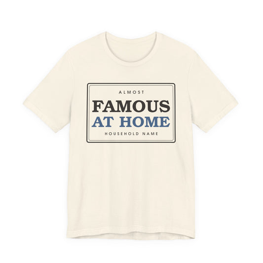 Almost Famous at Home — Badge Tee