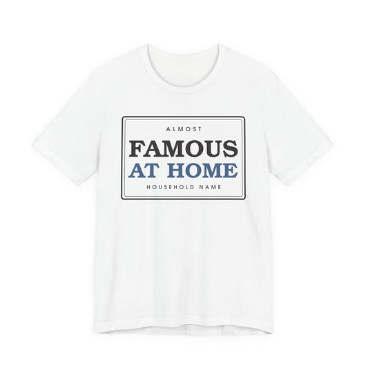 Almost Famous at Home — Badge Tee